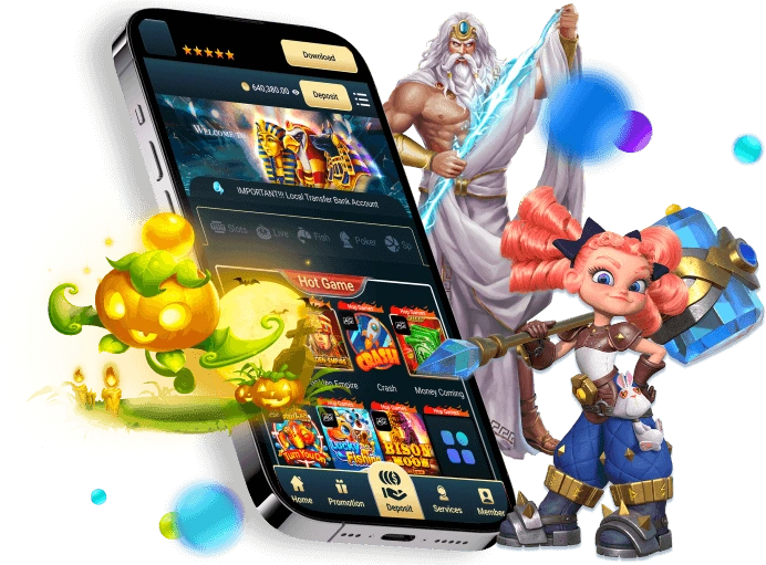 Giao diện người dùng trực quan của slot888 apk